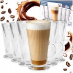 Vilde 6x Kávés Pohár Latte cappuccino tea ital desszertek (5900670122734)