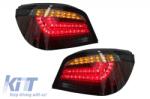 KITT Lightning Hátsó lámpa LED-es sávfény BMW 5-ös E60 (2003-2007), piros-füstös (TLBME60B)