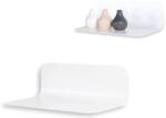  Fali polc 50FORM Lea S fehér fém 35 cm akasztós loft (x002gh8kk5)