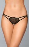 SoftLine 2474-es tanga fekete S/l (Soft Line 2474)