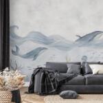Dovido Tapet autoadeziv balene delicate sub suprafață - 245x165