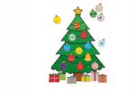 Biurfol Kreatív készlet: Mágneses karácsonyfa, díszek (ZK-CHM-01)
