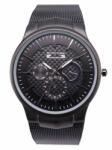 Matteo Ferrari Ceas Bărbătesc Matteo Ferari - Negru 40 mm - Brățară Milaneză Neagră - Quartz Miyota - Rezistent 3 ATM (MF6800BK) Ceas