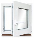 Homedics Pvc ablak 800x700 mm Ru Jobbos Nyíló-billenő Fehér Műanyag 80x70 (Okno RU P 800x700)