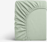 Goldea cearceaf de pat cu elastic din jersey - salvie 160 x 200 cm
