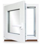 HOMEDOORS Pvc ablak 500x800 mm Ru Balos Nyitható-billenő Fehér Műanyag 50x80 (Okno RU L 500x800)