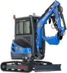 Rippa Miniexcavator 2, 4 tone, cu cabina, motor Kubota 22, 9 CP, RIPPA R22 PRO (R22PRO)