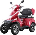 Samus Cvadriciclu electric Samus Dallas-4R1-10T1000-60V20-Red, motor 1000 W, acumulator 60V 20Ah, autonomie 40 km, viteza maxima de 25 km/h, conform reglementarilor UE, fara permis (Dallas-4R1-10T1000-60V20