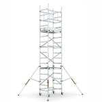 Bisonte ProTUBE Mini 7 Schela mobila profesionala din aluminiu H lucru 6, 8 m