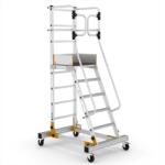 Bisonte Platforma mobila profesionala RD33 din aluminiu, H lucru 3, 3m