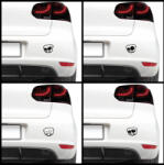 4 Decor Sticker auto - Purcelusi (pachet)