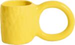 Petit Friture Cană Donut 9 cm, lămâie (T0630203)