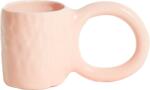 Petit Friture Cană Donut 9 cm, roz (T0630204)