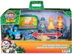 Spin Master Set 5 figurine Patrula Catelusilor Dino Crew cu vehicul Rex (6075964) Figurina