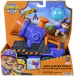 Spin Master Set Rubble & Crew cu figurina si vehicul Mega Blaster (6076590) Figurina