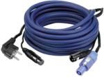  Cablu Alimentare cu XLR boxe active Dap Audio FP1015, semnal audio 15m Powercon