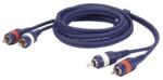  Cablu audio RCA 1.5m Dap Audio FL24150