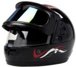 Fixato Casca Moto/Scuter Full Face FIXATO, Viziera Dubla, Marime Universala 59-62cm, Negru (casca-fullface-dublu)