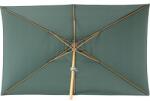 Naterial Umbrela terasa Naterial, aluminiu/poliester, 300 x 194 cm, H 255 cm, Verde