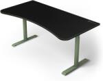 Arozzi Birou Gaming Arozzi Arena Large, 160 x 82 cm, Max 80 kg, Cable Management, Inaltime ajustabila (Verde) (ARENA-FST)