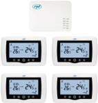 PNI Termostat Inteligent PNI CT440, Wireless, WiFi, Control 4 Zone, Alb (82138337)