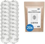 Reer Capace pentru priza Reer, 20 bucati, transparent, reutilizabile (69293839)