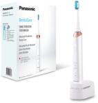 Panasonic Periuta electrica Panasonic EW-DC12 cu vibratii sonice, alb-roz, 3 moduri de utilizare (25545513) Periuta de dinti electrica