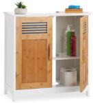 Relaxdays Mobilier baie Relaxdays, dulap sub chiuveta, 60x60x30cm, albbambus (38153782)