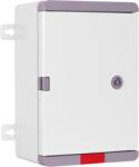 Plastim Cutie distributie IP67 din ABS gri, usa mata, placa metalica, 200x300x130 mm PD203013 (PD203013)