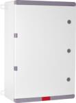 Plastim Cutie distributie IP67 din ABS gri, usa mata, placa metalica, 400x600x200 mm PD406020 (PD406020)