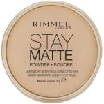 Rimmel London Stay Matte Long Lasting Pressed Powder 14 g nuanță 001 Transparent