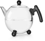 Bredemeijer Bella termosz teáskanna, acél/műanyag, 1, 5 l, ezüst/fekete (1305Z)