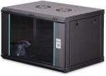 ASSMANN Dynamic DN-37101 19" 7U Falra szerelhető Rackszekrény Black (DN-37101) - primatinta