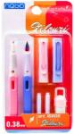 Nebo Stilouri cu cerneala termosensibila + rezerve, 2 buc/blister, roz/violet, Nebo RB43399