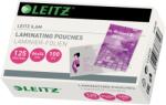 Leitz Folie laminare LEITZ, la cald, 54x86 mm, 125 mic, 100 buc/set (L-33810)