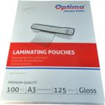 Laminare si legare Optima Folie laminare Optima, A3 (303 x 426 mm), 125 microni, 100folii/top (OP-75003125)