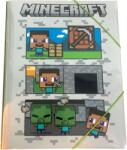 GIM Dosar cu elastic GIM Minecraft - Chibi, A4 (316-04510)