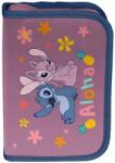 PASO Penar Paso Stitch - Aloha, cu 1 fermoar și 2 clapete (DS26VV-P001BW) Penar