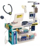 Lean Toys Set de joc Lean Toys - Set de joacă „Medic, stomatolog și farmacist, 51 de piese, cu lumini și sunete (27120)