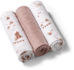 BabyOno Babyono, scutece din muselina, maro, 70x70 cm, 3 buc