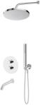 Oltens Set baterie cadă-duș Oltens Katla 34600100, cap de duș Oltens Pluva 37010100, 39100100, 39400100, 37102100, 39304100, 37200100 (36641100)
