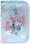 PASO Penar Paso Stitch - Ohana, cu 1 fermoar și 2 clapete (DS26WW-P001BW) Penar