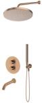 Oltens Set baterie cadă-duș Oltens Katla 34600610, cap de duș Oltens Alvo 37011610, 39100610, 39402610, 39304610, 37102610, 37200610 (36642610)