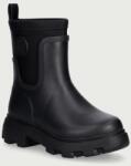 Tommy Hilfiger cizme Wellington pentru femei TH STAMP WARM ANKLE RAIN BOOT 9BY2-OBDZJF_99X (FW0FW09544)