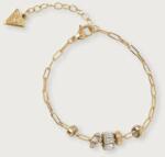 Guess brățară pentru femei zirconiu cubic LES BAGUETTES 9BY2-AKDZ2D_GLD (JUBB06.329JW)