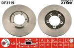TRW Féktárcsa szellőző Ø253mm DF3119
