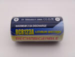 vendor-unknown Acumulator RCR123A 3V Li-Ion 500mAh replacement Baterie reincarcabila