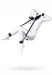 Toyfa Anonymo fixing sling with pillow, velour, black, 127 cm (6975562450379)