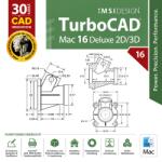 IMSI Design TurboCAD Mac 16 Designer 2D Durată de viață (08721551753635)