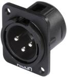 HICON XLR Silver Male M3